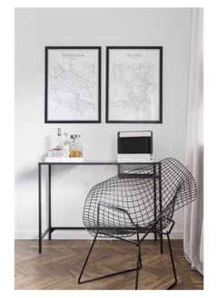 HXDream HXDream Glass Entryway Table,Glass Sofa Table,Glass console table, glass display stand,Suitable for living room, corridor, bedroom, and study room  - Image 3