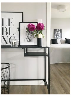HXDream HXDream Glass Entryway Table,Glass Sofa Table,Glass console table, glass display stand,Suitable for living room, corridor, bedroom, and study room  - Image 4