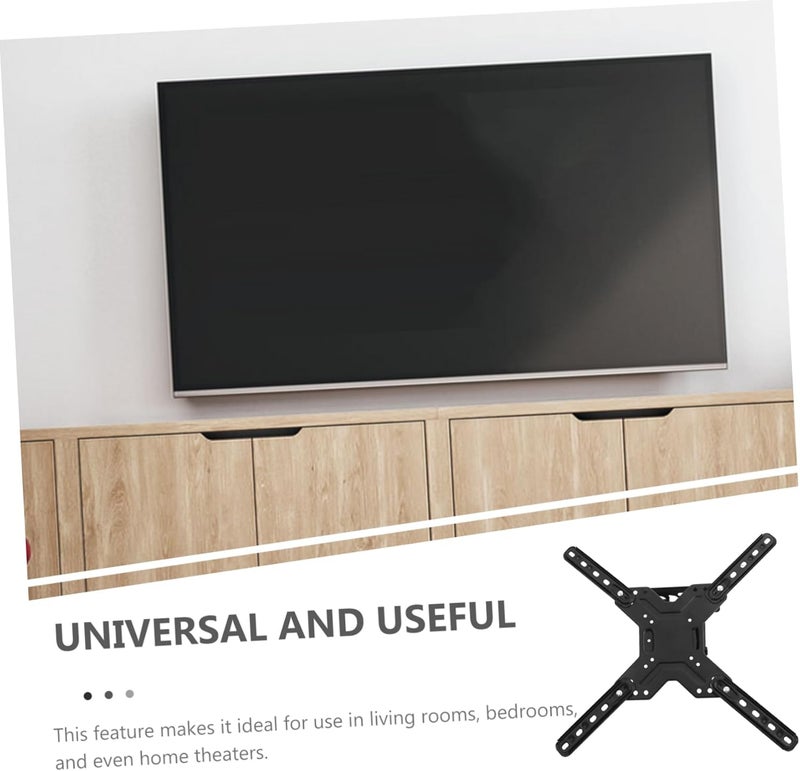 MAGICLULU 1set Wall Mount Tv Bracket for - Screens Rotating Monitor Holder for Living Bedroom Easy Installation Cold Rolled - Image 3