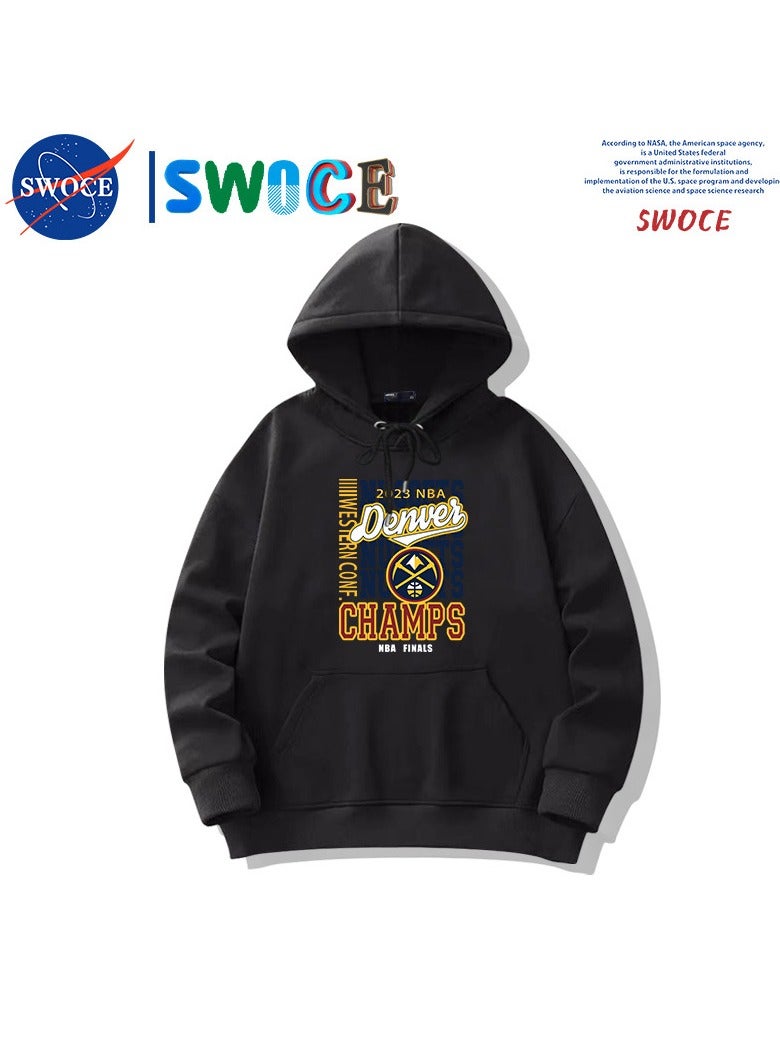 SWOCE Fashionable And Trendy Men's Hooded Sweatshirt  - Image 1