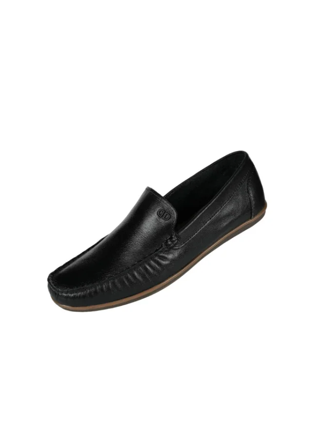 DEMOCRATA 032-128 Democrata Mens Casual Loafer Slip on Shoes 226102-001 Black