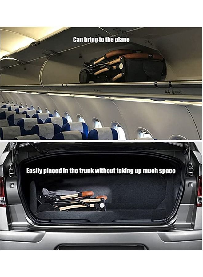 جي تي-ويل عربة أطفال محمولة للسفر، مناسبة للأطفال من عمر 6 أشهر إلى 3 سنوات - Image 4