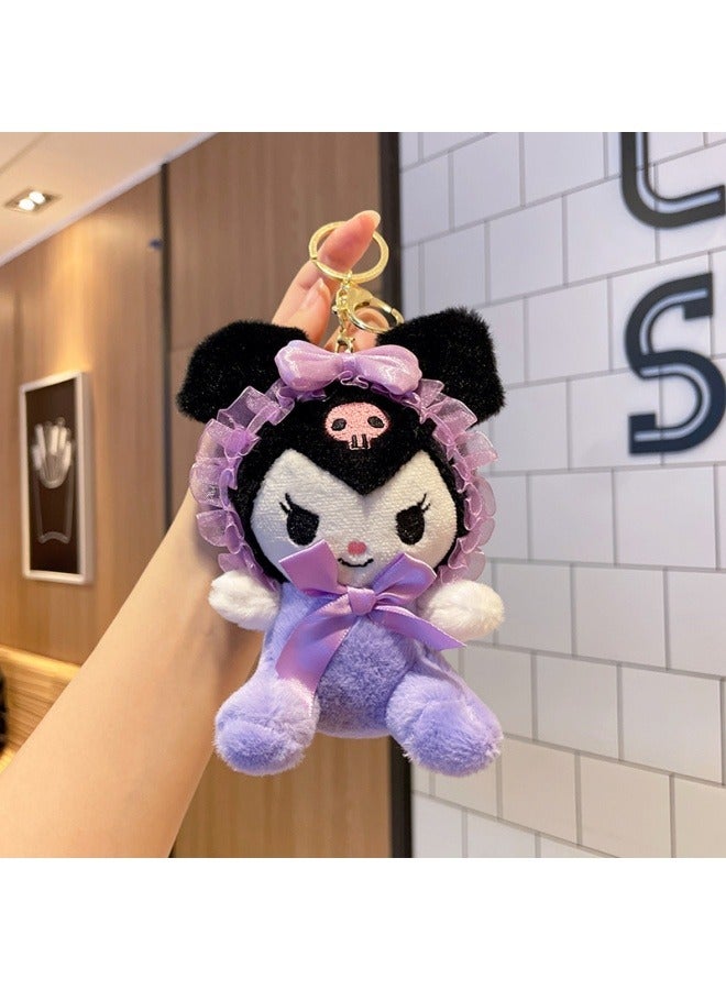 general Kuromi plush pendant Cute doll doll keychain plush toy the best gift for family and friends - Image 2