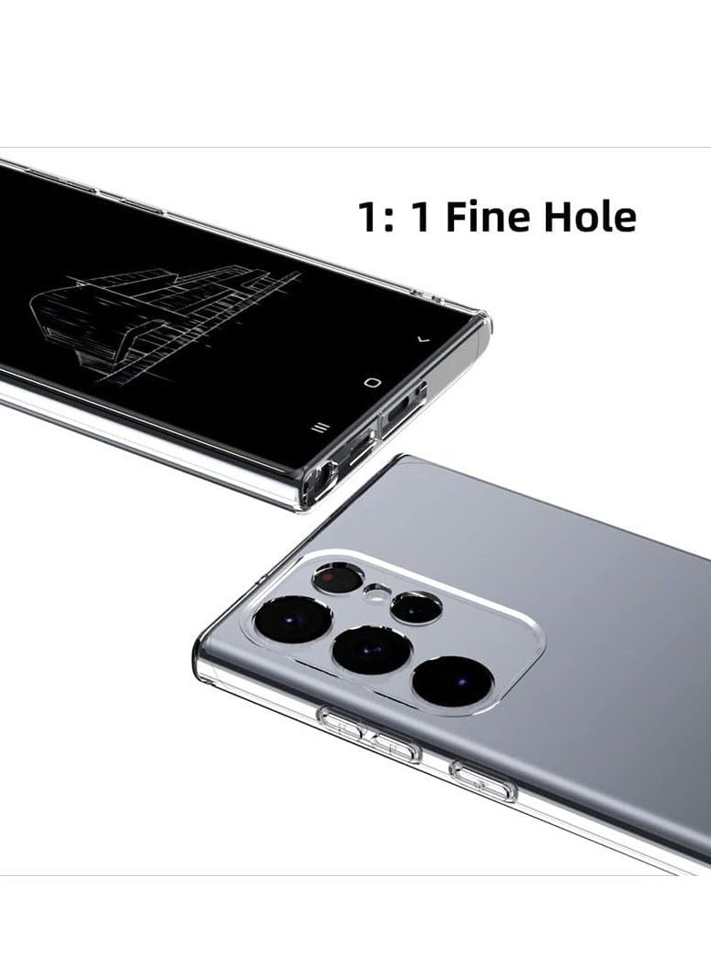 MIGOFAST S24 Ultra Case Clear Slim Thin Flexible TPU with Scratch-Resistant Gel Rubber Soft Silicone Protective Phone Case Cover Galaxy S24 Ultra Clear - Image 5