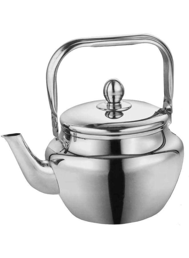 Stainless Steel Tea Kettle With Bakelite Handle 1.0 Liter Capacity
