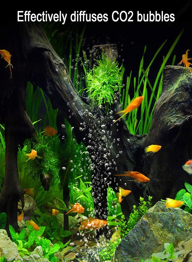 WEAVERBIRD U Shape CO2 Diffuser Aquarium Fish Tank Spacing 0.59" (15mm) Carbon Dioxide Regulator Check Glass Tube - Image 5
