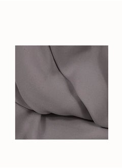 Perfectory PERFECTORY Women Lightweight Solid Chiffon Hijab Shawl Soft Premium Abaya Shawl Wrap Scarves, Long Bridal Hijab Scarf- Fossil Grey  - Image 2
