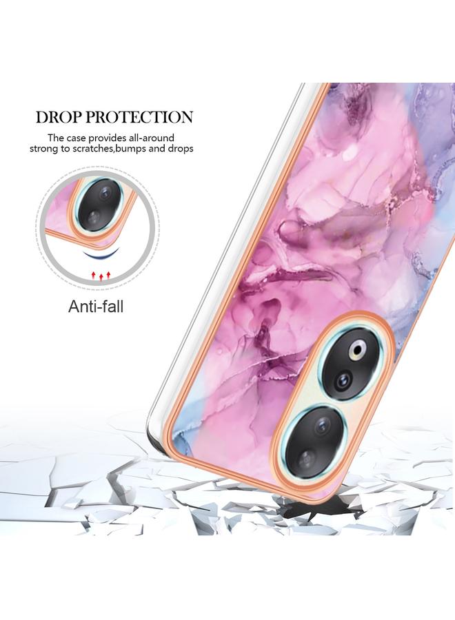 اس-توب جراب لهاتف Honor 90 5G، جراب هاتف IMD مزدوج الجوانب مطلي بالرخام الكهربائي - Image 5