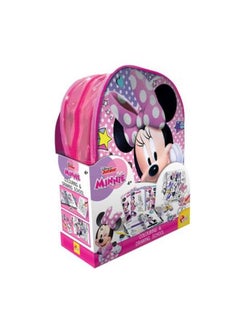 Disney Minnie Disney Minnie Backpack With Coloring And Drawing Kit  - Image 1