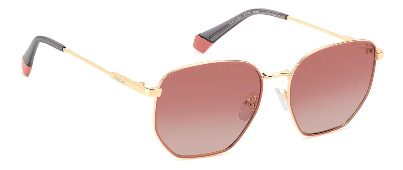 Polaroid Rectangular Geometrical Sunglasses Frames