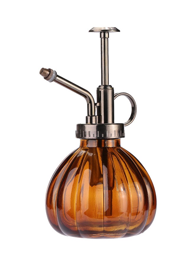Loquat Watering Pot Glass Spray Bottle Brown 15 x 6 x 6centimeter 