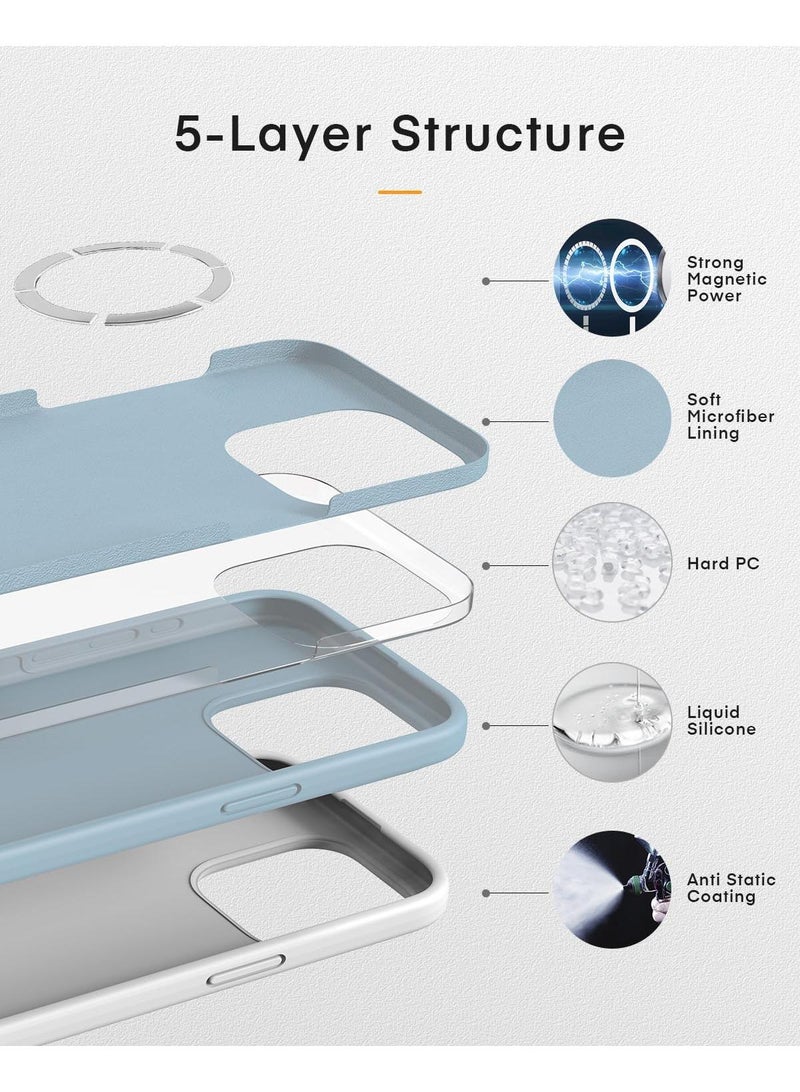 Y&D Liquid Silicone Magnetic Phone Case For IPhone  13 Pro - Image 4