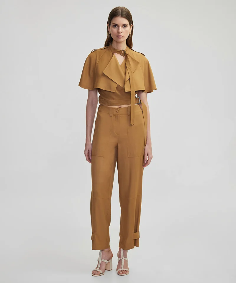 ابيكول Buttoned Trousers