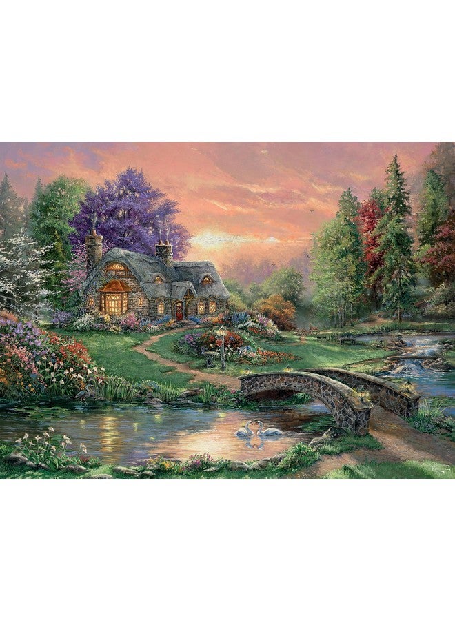 بافلو جايمز سيكو - سيلفر سيليكت - توماس كينكيد - سويت هارت ريتريت - أحجية الصور المقطوعة المكونة من 1000 قطعة للبالغين، أحجية مليئة بالتحديات، مثالية لأمسيات اللعب - Image 1