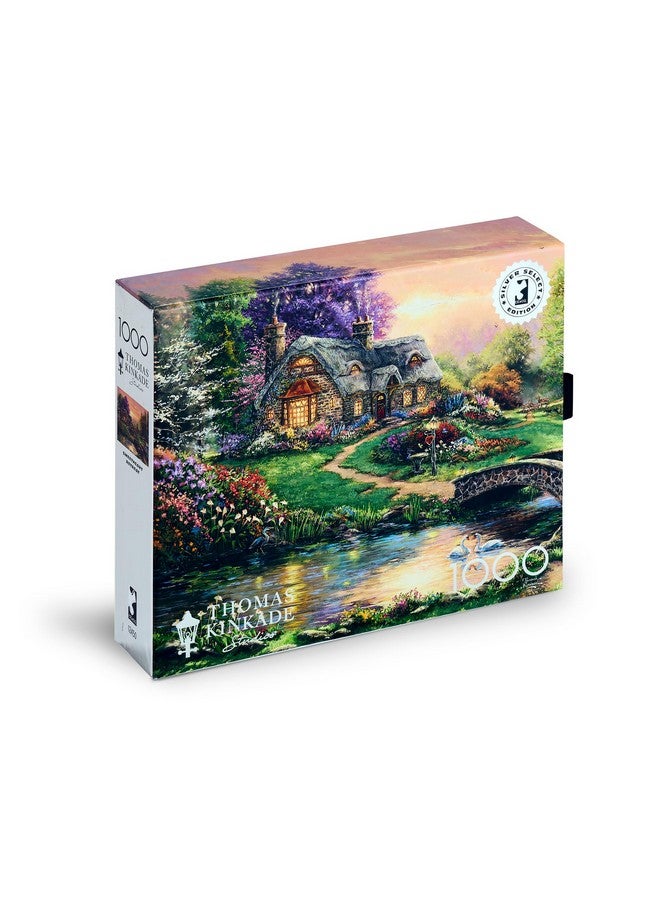 بافلو جايمز سيكو - سيلفر سيليكت - توماس كينكيد - سويت هارت ريتريت - أحجية الصور المقطوعة المكونة من 1000 قطعة للبالغين، أحجية مليئة بالتحديات، مثالية لأمسيات اللعب - Image 3