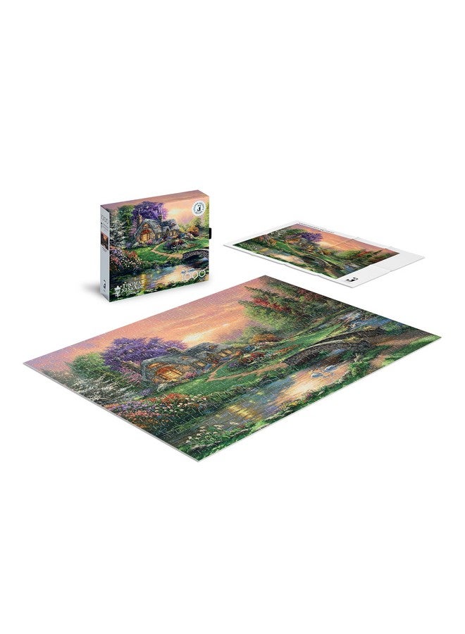 بافلو جايمز سيكو - سيلفر سيليكت - توماس كينكيد - سويت هارت ريتريت - أحجية الصور المقطوعة المكونة من 1000 قطعة للبالغين، أحجية مليئة بالتحديات، مثالية لأمسيات اللعب - Image 4