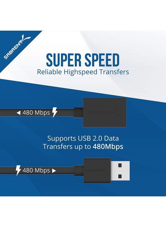 SABRENT - Sabrent 32-foot USB 2.0 Active Extension Cable (CB-USBXT) - Image 1