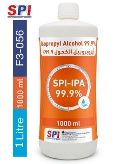 SPI Isopropyl Alcohol 99.9% Medical Pure For Surface and Tool Disinfection Effective Against Germs and Viruses 1000 ml