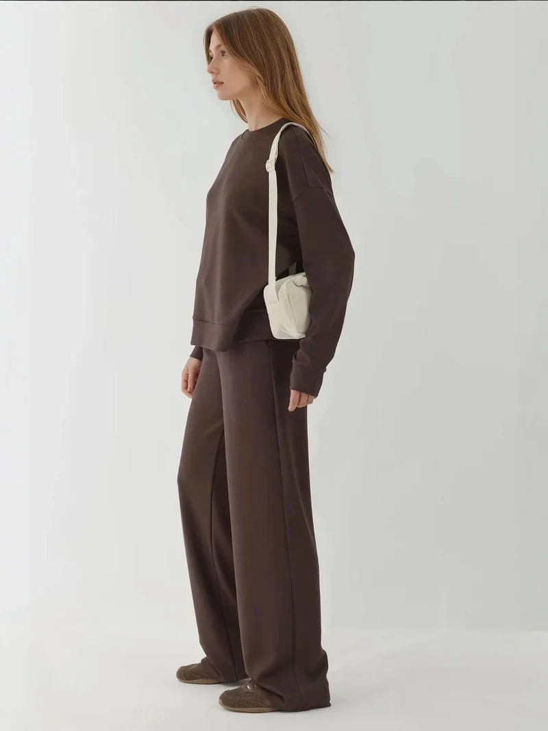 HICCUP Soft Touch Modal Wide Leg Sweatpants