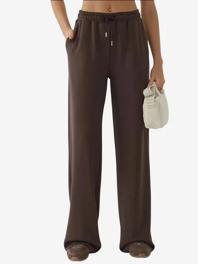 HICCUP Soft Modal Touch Wide Leg Sweatpants