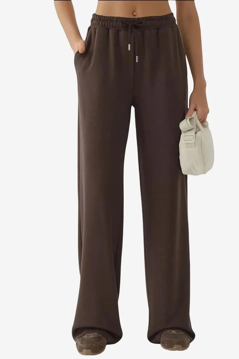 Soft Modal Touch Wide Leg Sweatpants