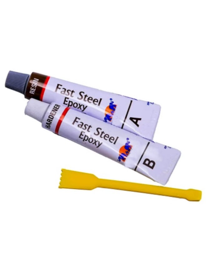 FEELCAN Fast Steel Epoxy Adhesive 57g | Heavy-Duty Metal Repair Glue | Quick-Set & Heat-Resistant Bonding - Image 1