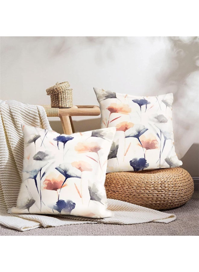 Intex Curtains House Linen Velvet Cushion Covers – Set of 2 – Elegant Fabric for Living Rooms, Bedrooms & Home Décor – Ultra-Soft, Wrinkle-Resistant texture– Available in 3 Sizes - Image 4