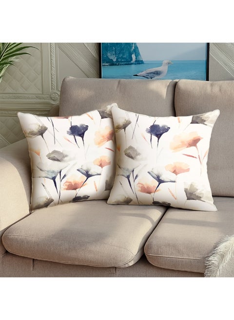 Linen Velvet Cushion Covers – Set of 2 – Elegant Fabric for Living Rooms, Bedrooms & Home Décor – Ultra-Soft, Wrinkle-Resistant texture– Available in 3 Sizes