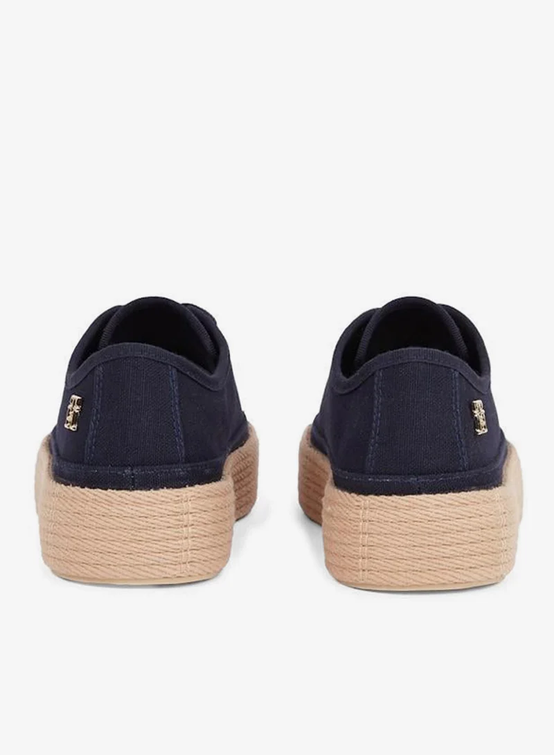 TOMMY HILFIGER VULCANISED ESPADRILLE TRAINERS