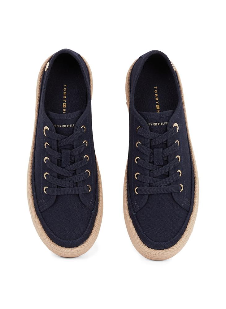 TOMMY HILFIGER VULCANISED ESPADRILLE TRAINERS  - Image 5