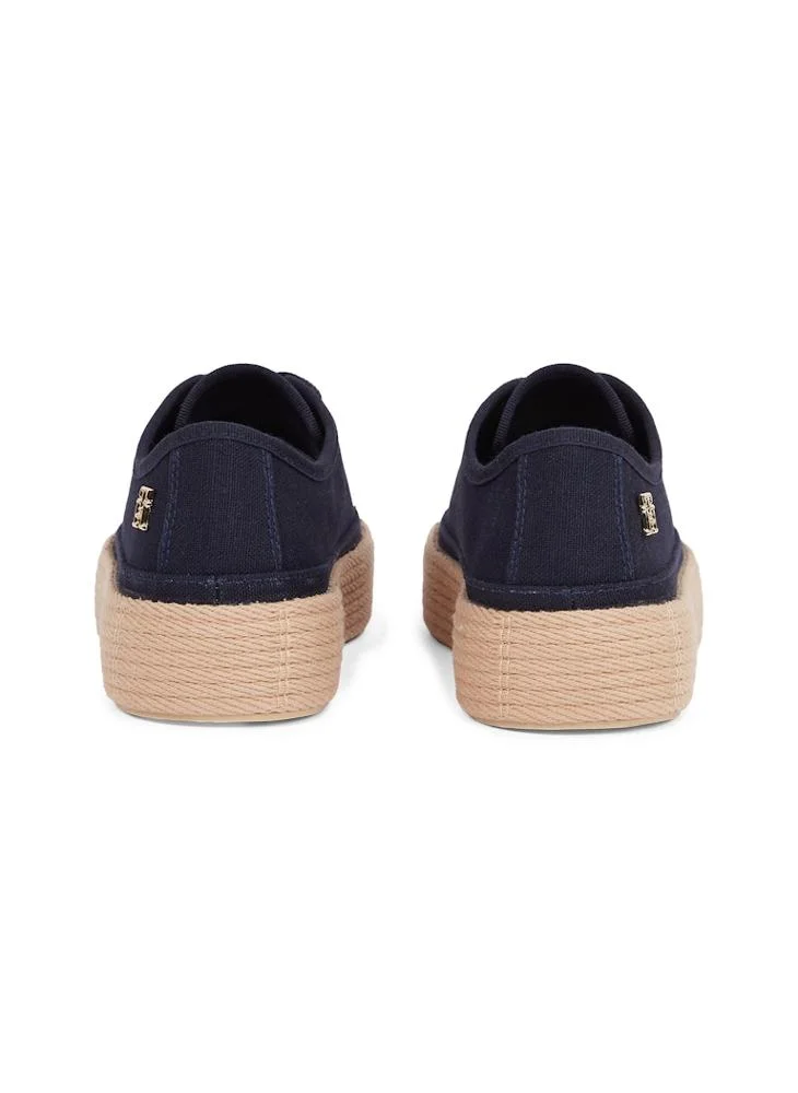 TOMMY HILFIGER VULCANISED ESPADRILLE TRAINERS