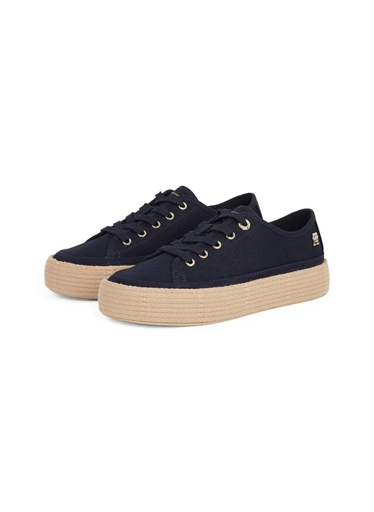 TOMMY HILFIGER VULCANISED ESPADRILLE TRAINERS
