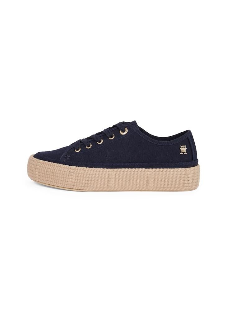 TOMMY HILFIGER VULCANISED ESPADRILLE TRAINERS  - Image 2