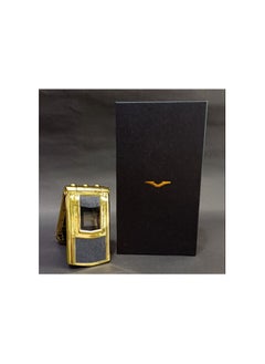 Hope Luxury Flip Phone - Dual Sim Keypad Mobile - Classic Flip Design - Gold Finish - Unboxed Like New  - Image 2