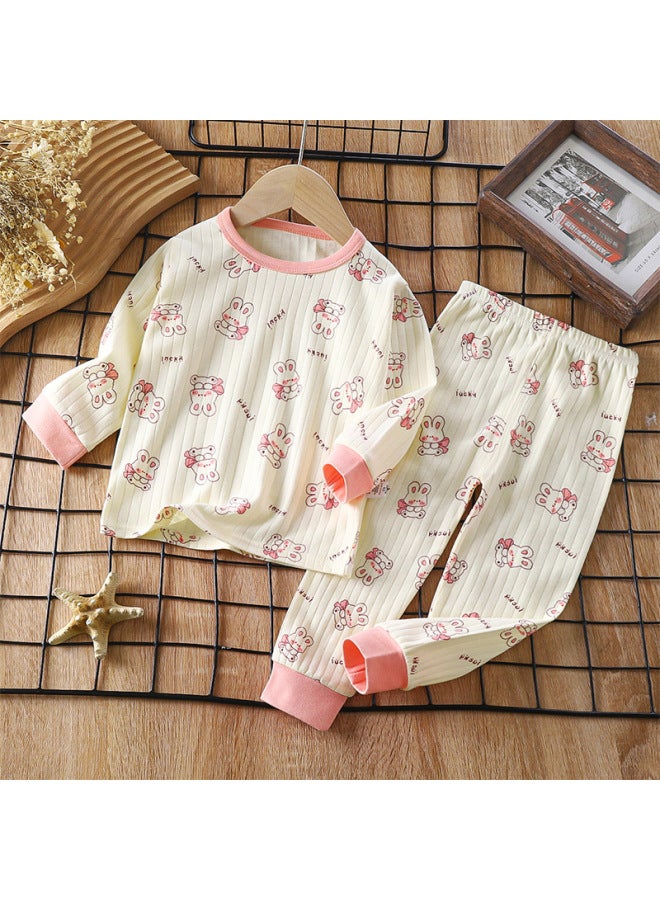 Children's Cotton Underwear Set,  Style, Baby Boys' Loungewear, Girls' Pajamas, Autumn Clothes And Pants, Children's Clothing