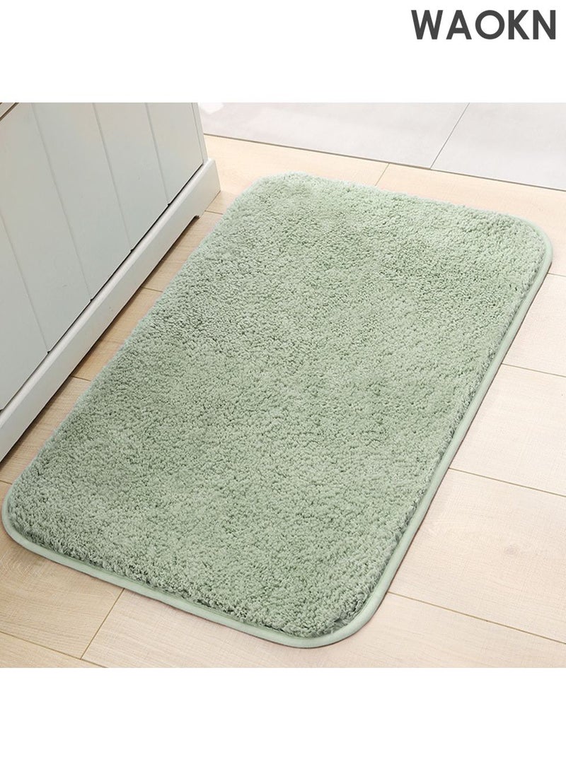 دبليو أيه أو كي أن حمام السجاد ، سوبر لينة ماصة السجاد حوض الاستحمام ، حمام الكلمة ، حوض استحمام ، دش يمكن غسلها المضادة للانزلاق ماتس 32 " X20 " - Image 1