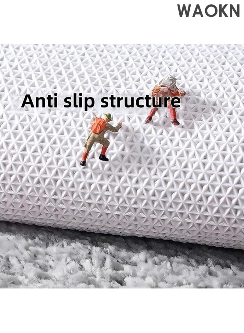 دبليو أيه أو كي أن حمام السجاد ، سوبر لينة ماصة السجاد حوض الاستحمام ، حمام الكلمة ، حوض استحمام ، دش يمكن غسلها المضادة للانزلاق ماتس 32 " X20 " - Image 4