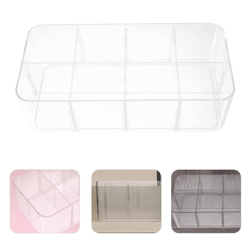 8 Compartments Closet Underwear Organizer Drawer Box For Socks Panties Bras Storage - Image 4