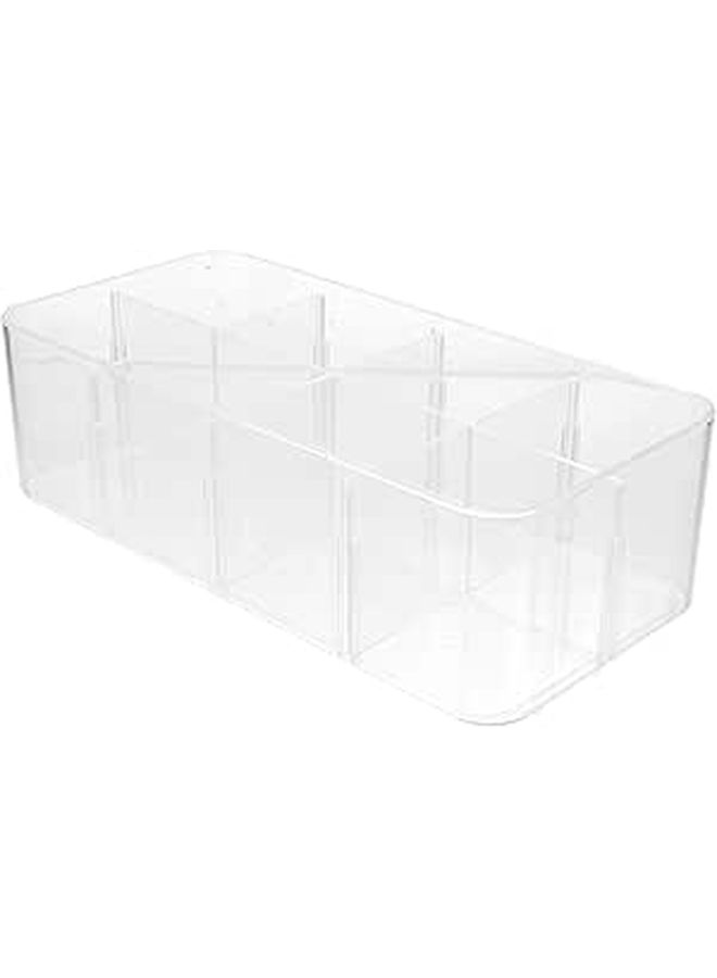8 Compartments Closet Underwear Organizer Drawer Box For Socks Panties Bras Storage - Image 1