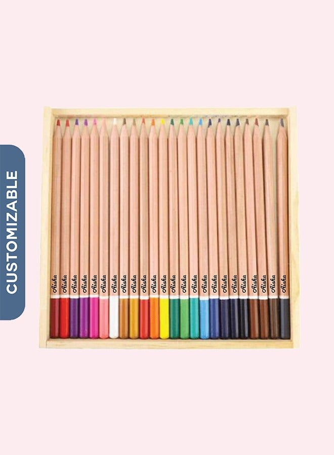 شير ذا لوف  أقلام رصاص مخصصة - مجموعة 24 قلم رصاص - Image 1