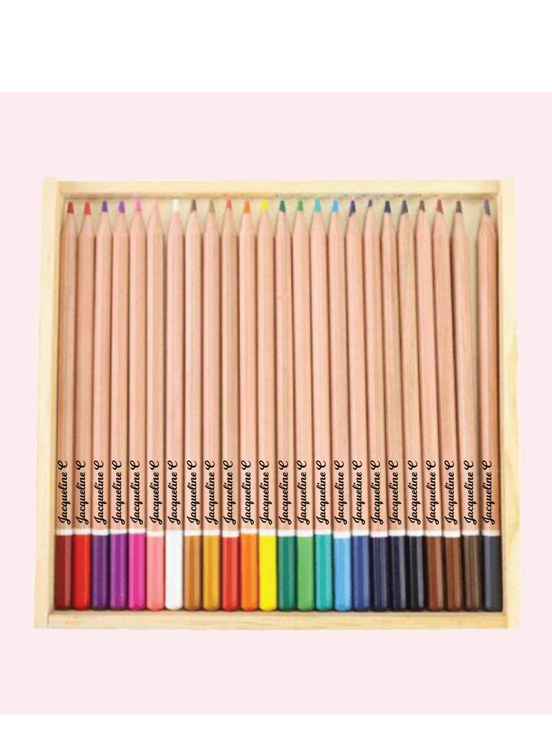 شير ذا لوف  أقلام رصاص مخصصة - مجموعة 24 قلم رصاص - Image 2