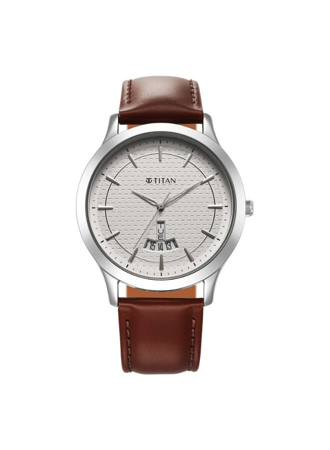 TITAN 1825SL15 Gents Watch – Stainless Steel Case, Sleek Dial, Comfortable Strap for Everyday & Formal Wear - Image 1