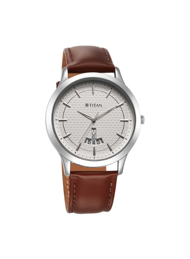 TITAN 1825SL15 Gents Watch – Stainless Steel Case, Sleek Dial, Comfortable Strap for Everyday & Formal Wear - Image 2