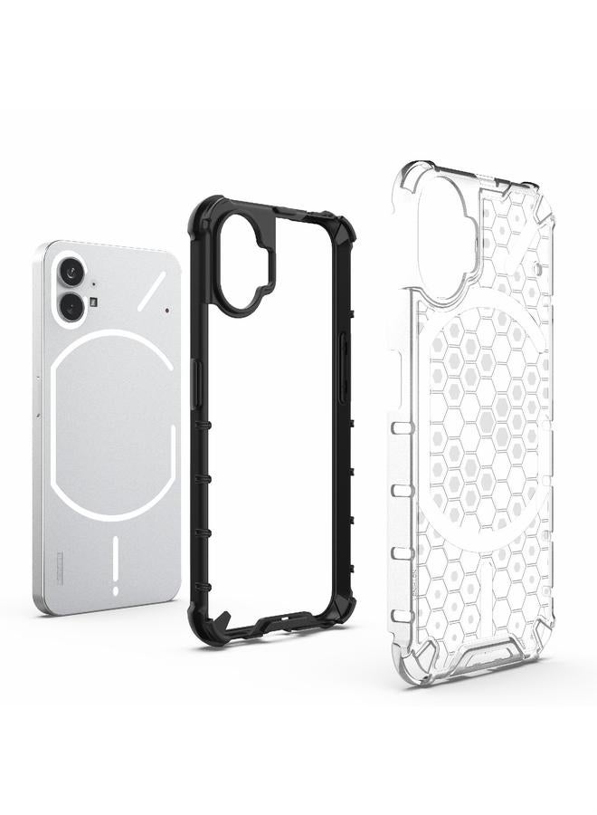 اس-توب جراب لهاتف Nothing Phone 1، جراب هاتف واقٍ مقاوم للصدمات مصنوع من مادة PC + TPU - Image 5