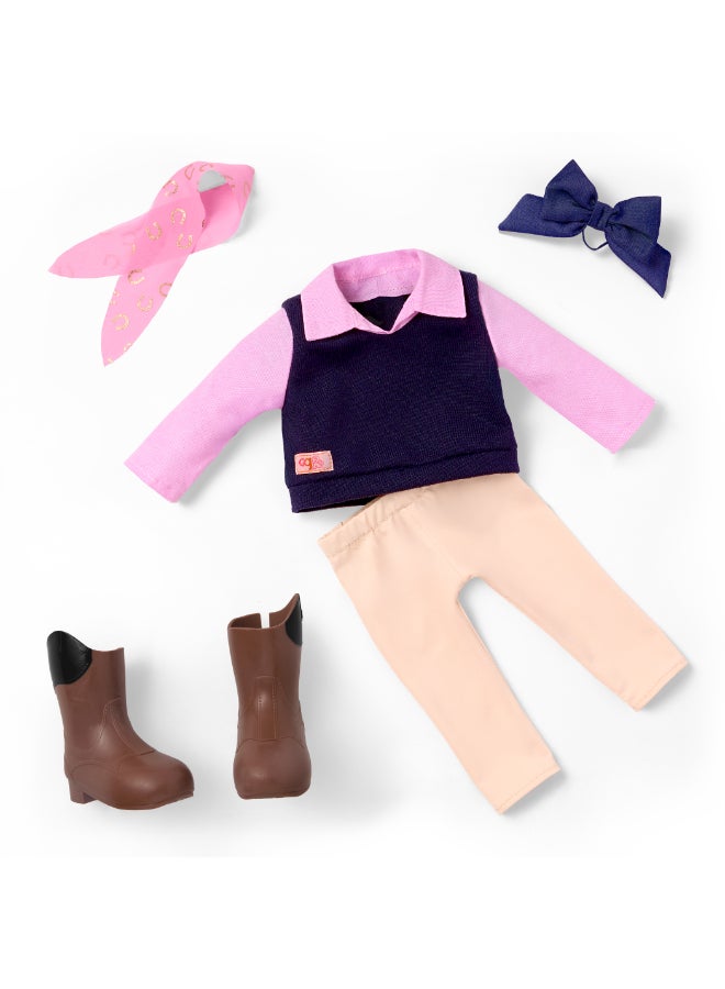 Our Generation Doll w/ Traditional Riding Outfit, Presley - Image 4