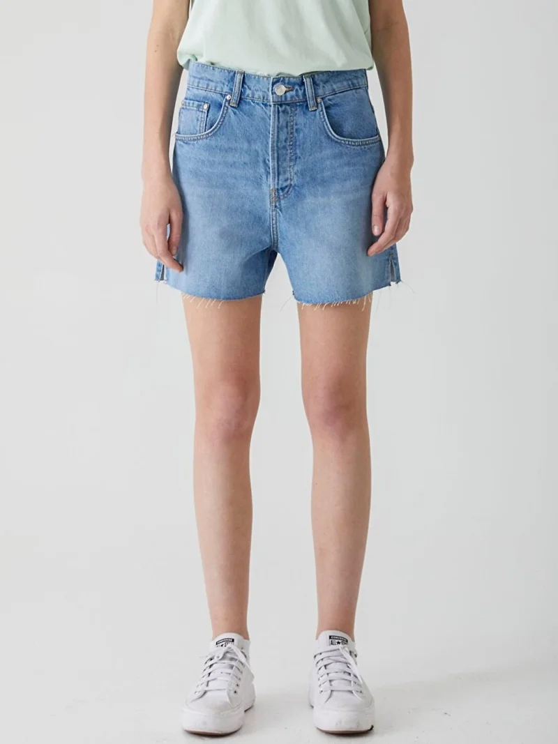ال تي بي Women Deana High Waist Jean Shorts