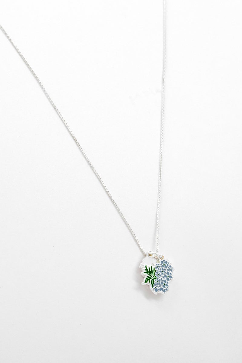 ALEX AND ANI Women Delphinium Sentimental Slider Stainless Steel Necklace, Silver - Image 1