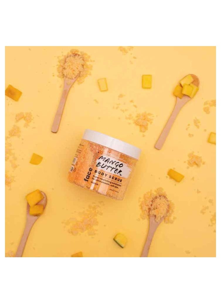 facefacts Body Scrub With Mango Butter To Soften The Skin And Remove Dead Body Cells 400 Ml  - Image 4