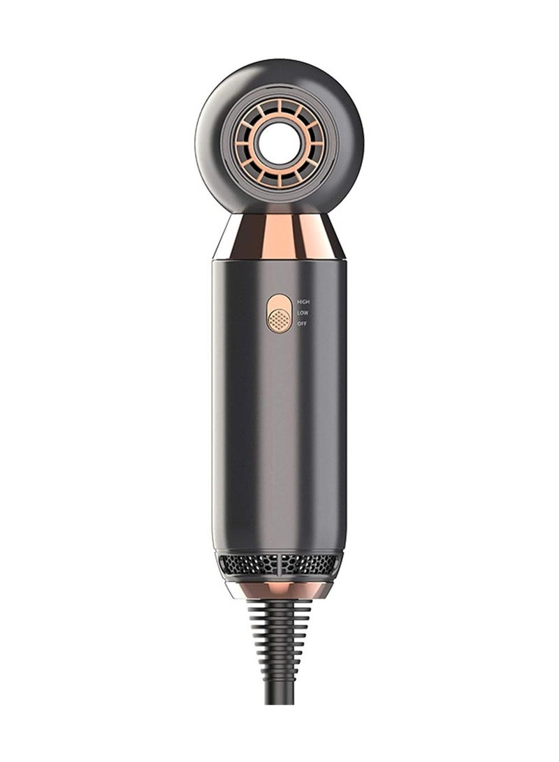 عام مجفف شعر احترافي 800 واط مجفف شعر 2 درجة حرارة مجفف شعر صغير وهادئ لتسريحات الشعر للنساء والرجال - Image 1