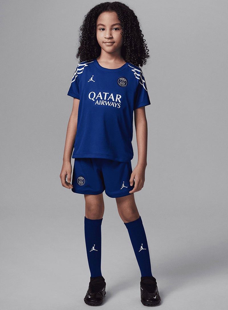 Nike Kids Psg Dri-Fit Stadium 4Th Kit - Image 3